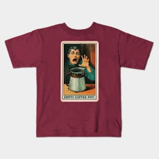 Tarot Card: Empty Coffee Pot Kids T-Shirt